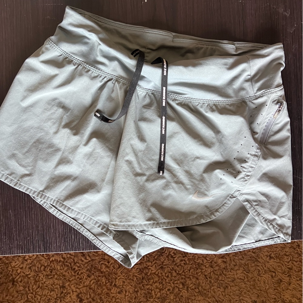 Women’s Gray Nike Dry Fit Running Shorts
